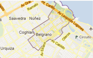 mapa barrio Belgrano